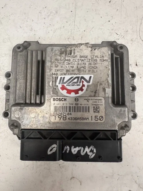0281013580-1 Centralina Motore Fiat Bravo 198 1.9 MTJ - 0281013580