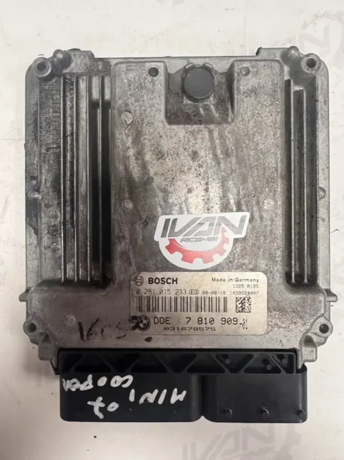 0281015233-1 Centralina Motore Mini Cooper 1.6 80 KW Diesel - 0281015233