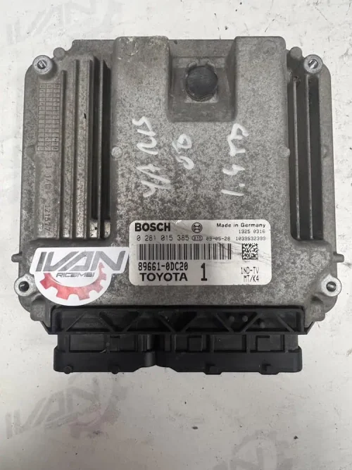 Centralina Motore Toyota Yaris 1.4 D-4D - 0281015385
