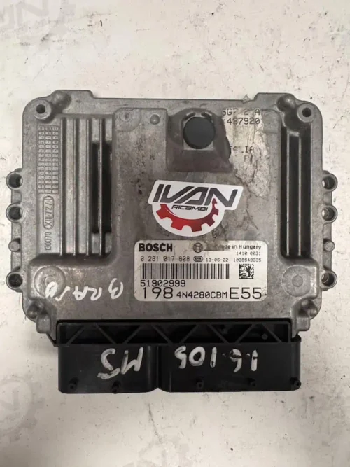 0281017808-1 Centralina Motore Fiat Bravo 1.6 16V MJT - 0281017808