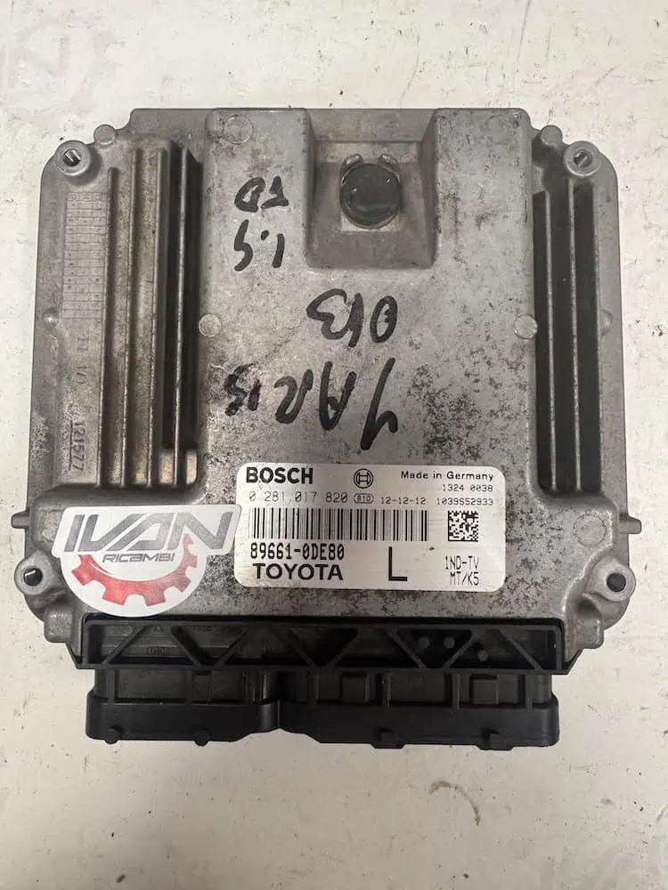 0281017820-1 Centralina Motore Toyota Yaris 1.4 D-4D - 0281017820