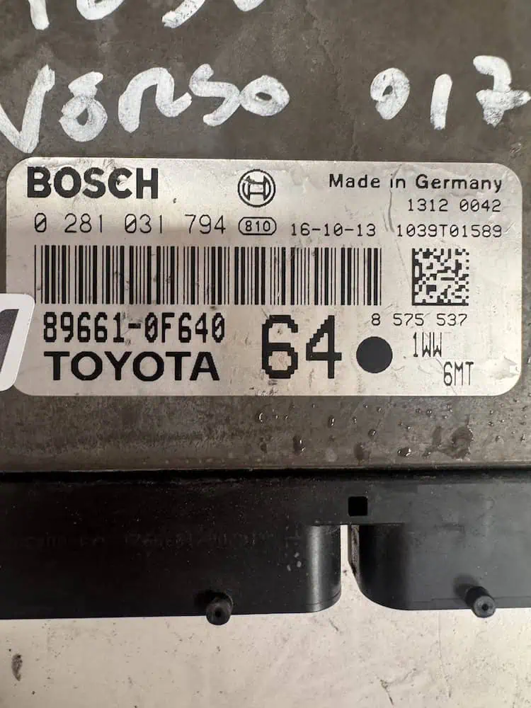 0281031794-2 Centralina Motore Toyota Verso 1.6 D-4D - 0281031794