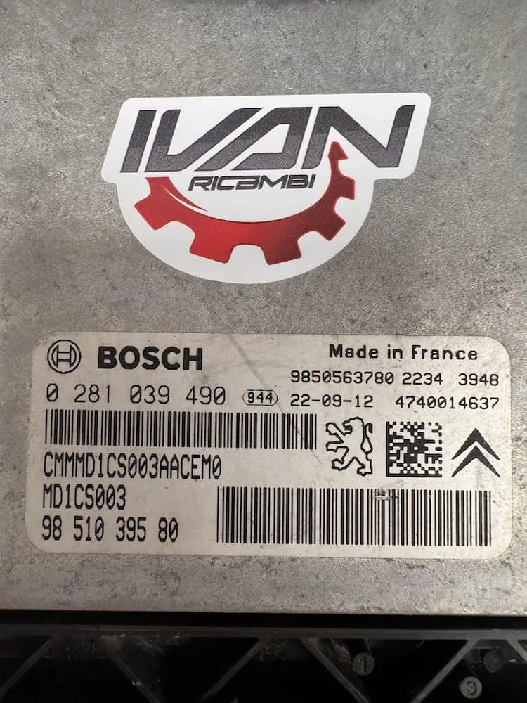 Centralina Motore Opel Vivaro - 0281039490