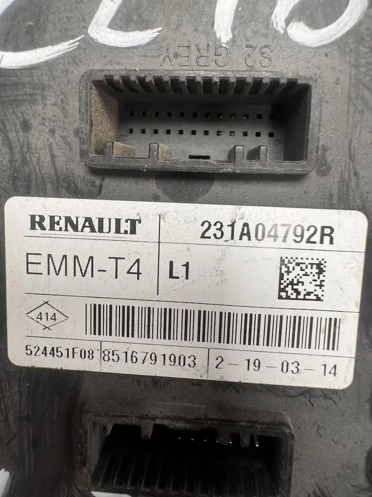 Centralina Comfort Renault Clio IV 1.5 DCI - 231A04792R