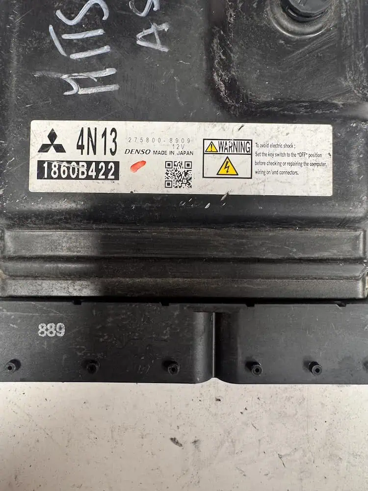 Centralina Motore Mitsubishi Asx 1.8 DI-D - 2758008909