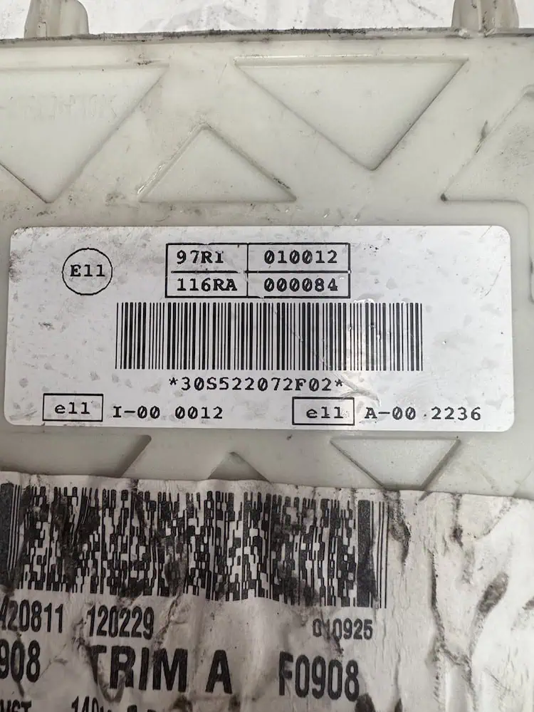 Centralina Body Computer Ford C-Max 1600 Diesel - 30S522072F02