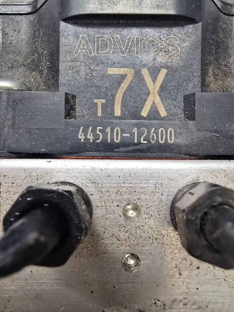 4451012600-3 Centralina Pompa ABS Toyota Corolla E21 - 4451012600