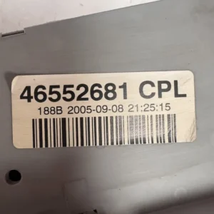 46552681-2 Centralina Body Computer Fiat Punto 1.3 Multijet - 46552681