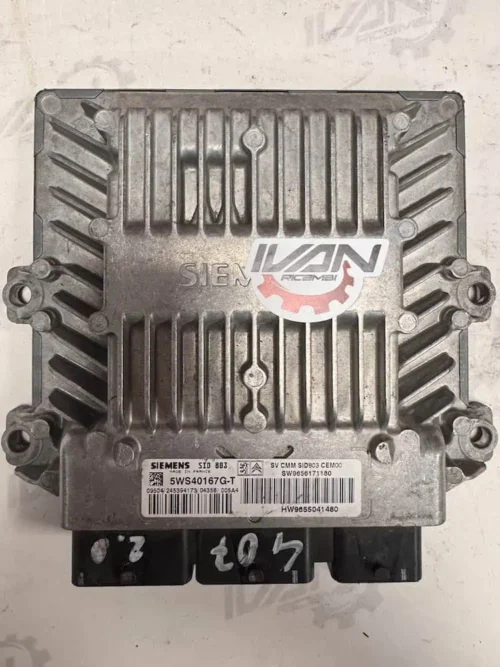 5WS40167G-T-1 Centralina Motore Peugeot 407 2000 Diesel - 5WS40167G-T