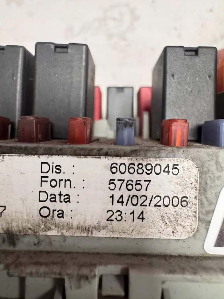 Centralina Body Computer Alfa Romeo 159 2.4 JTDm (147kw) - 60689045