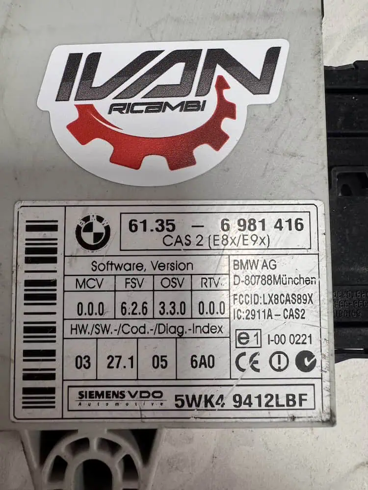 6981416-2 Centralina Comfort Bmw Serie 3 (E90) 320d - 6981416