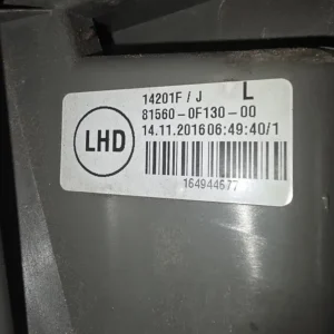 Stop/Fanale Posteriore SX Toyota Verso 1.6 - 815600F13000