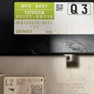 Centralina Body Computer Toyota Yaris 1.3 16V (73kw) - 892210D110
