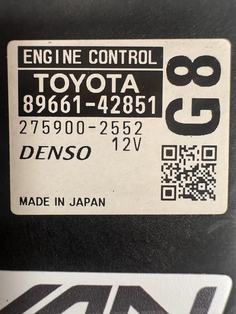 Centralina Motore Toyota Rav4 2.2 D 177CV - 8966142851