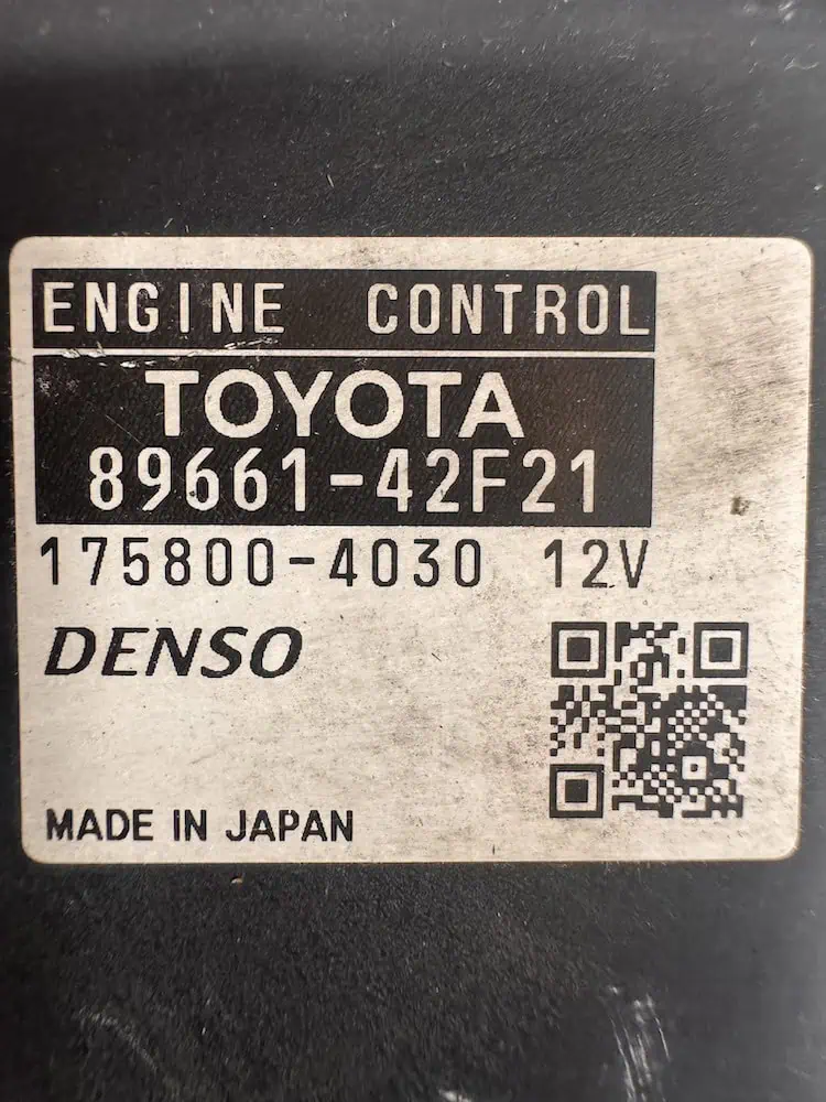 Centralina Motore Toyota Rav4 2.0 D - 8966142F21
