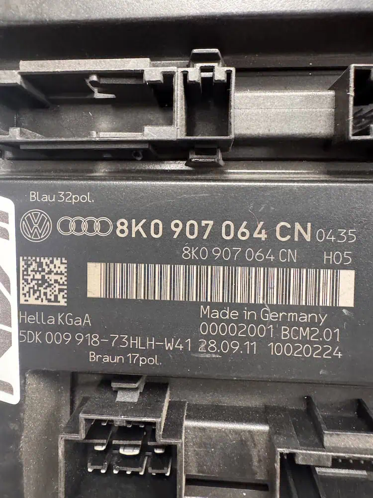 Centralina Comfort Audi A6 1.8 TFSI - 8K0907064CN