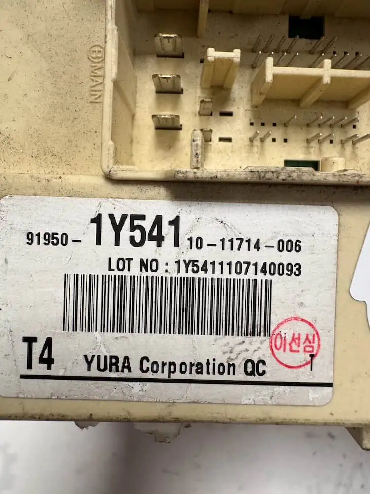 Centralina Body Computer Kia Picanto 1.0 12V Benzina (51kw) - 919501Y541