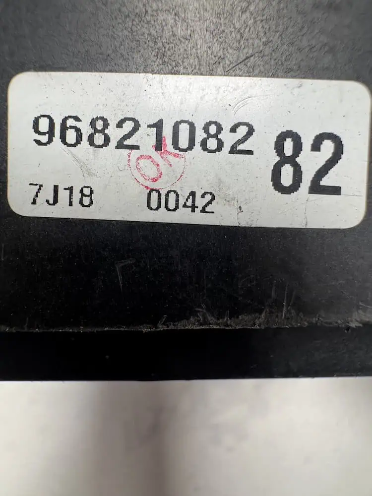 96821082-2 Centralina Body Computer Chevrolet Captiva 2.0 16V CDI (110kw) - 96821082