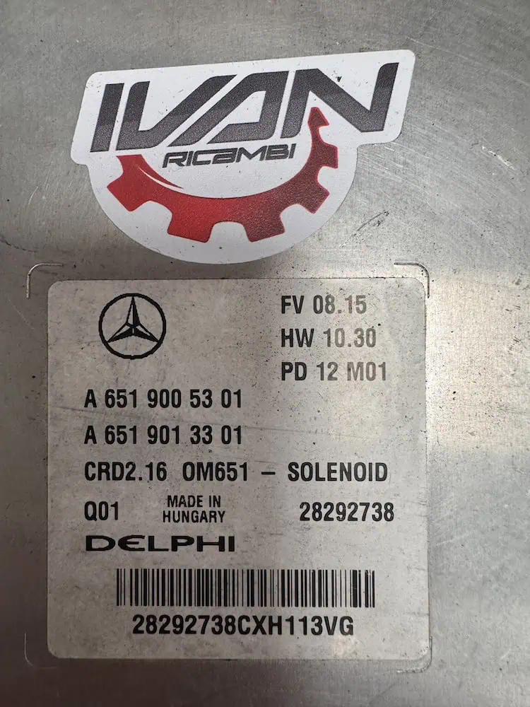 A6519005301-2 Centralina Motore Mercedes-Benz Classe E 2.2 CDI - A6519005301