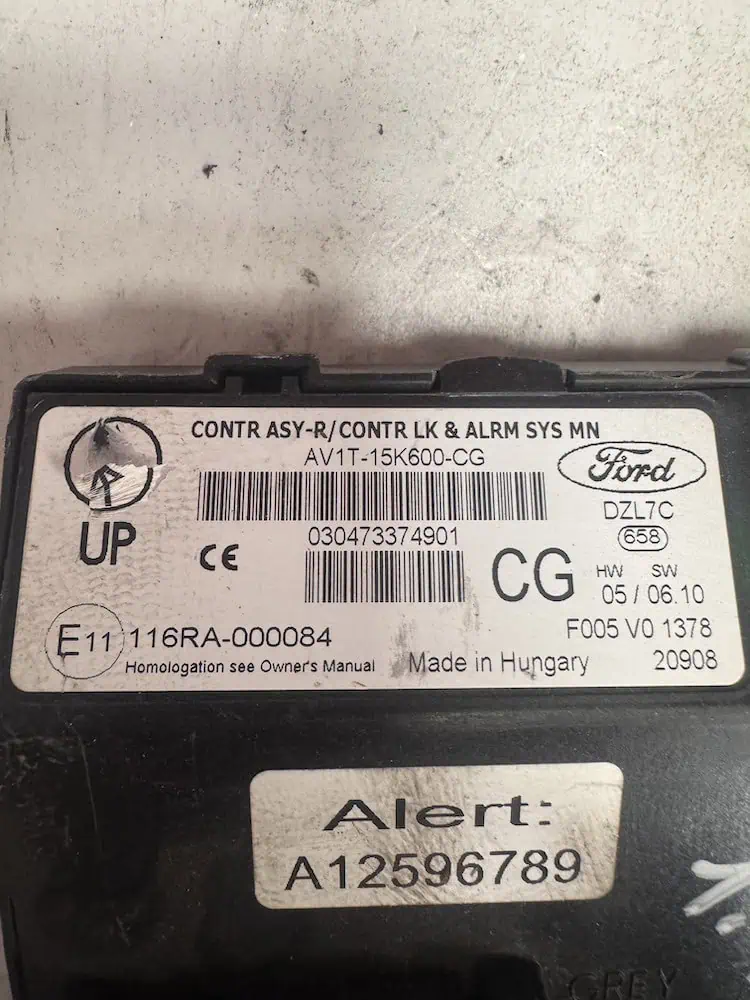 Centralina Body Computer Ford B-Max 1.0 Benzina - AV1T15K600CG
