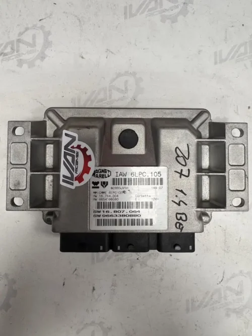 Centralina Motore Peugeot 207 1.4 16V Benzina - SW9663380880