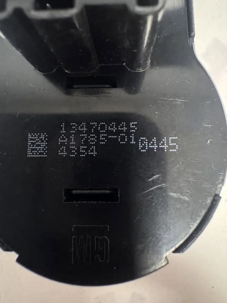 13470445-2 Interruttore Luci Opel Corsa E 1.2 16V (51kw) - 13470445