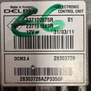 237100875R-2 Centralina Motore Renault Clio III 1.5 dCi (55kw) - 237100875R