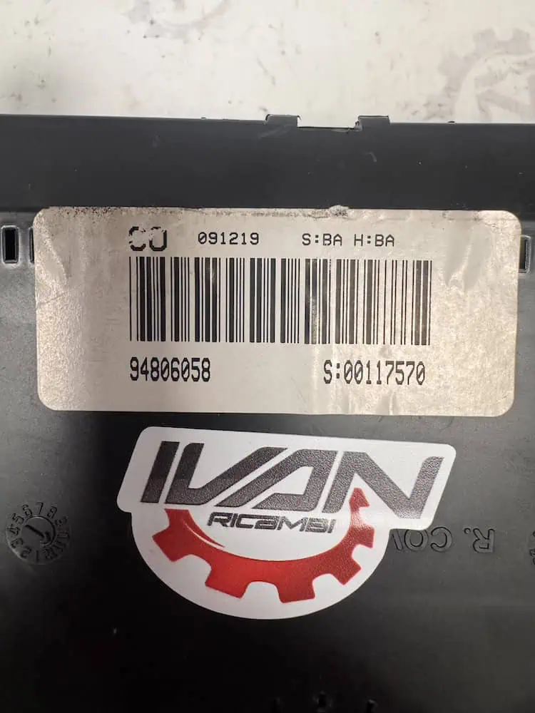 Quadro Strumenti Opel Antara 2.0 CDTi (110kw) - 94806058