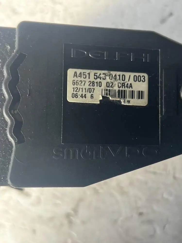 A4515450410003-2 Devioluci Smart Fortwo Coupé (W451) 1.0 (52kw) - A4515450410003
