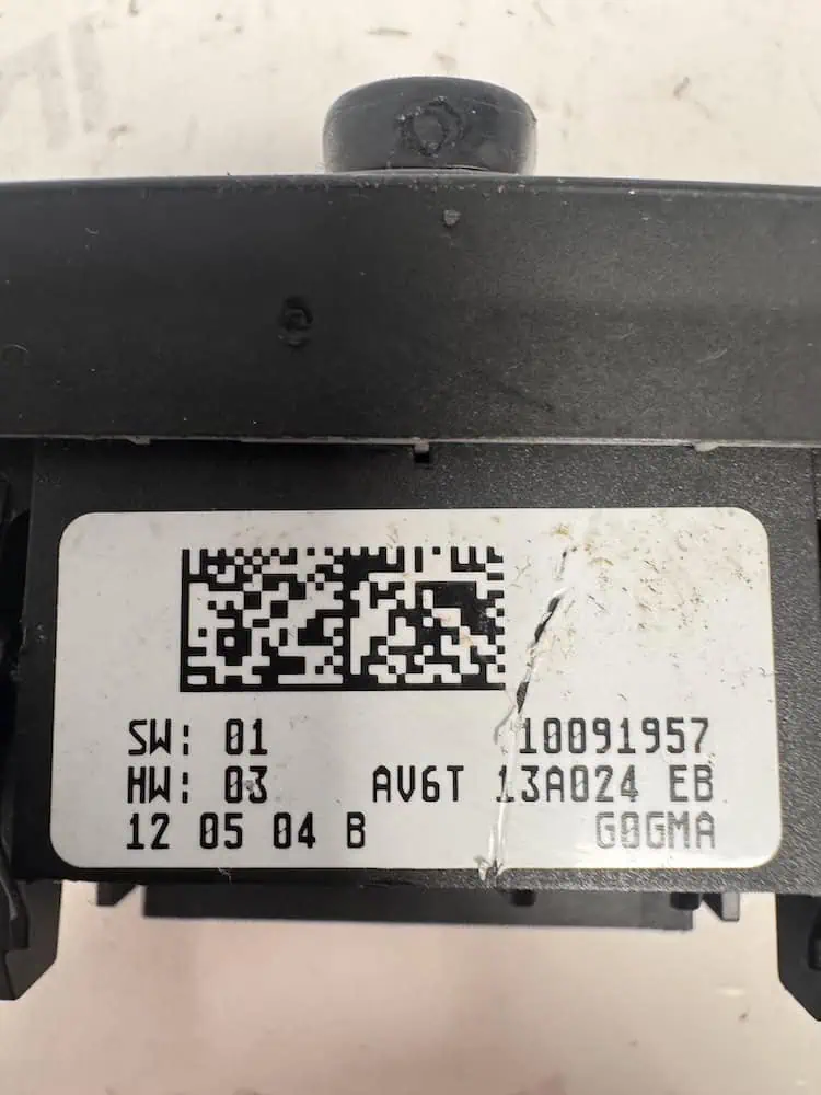 Interruttore Luci Ford C-Max 2.0 Diesel (103kw) - AV6T13A024EB