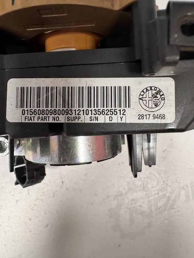 0156080980-2 Devioluci Alfa Romeo MiTo 1.6 16V JTDm (88kw) - 0156080980