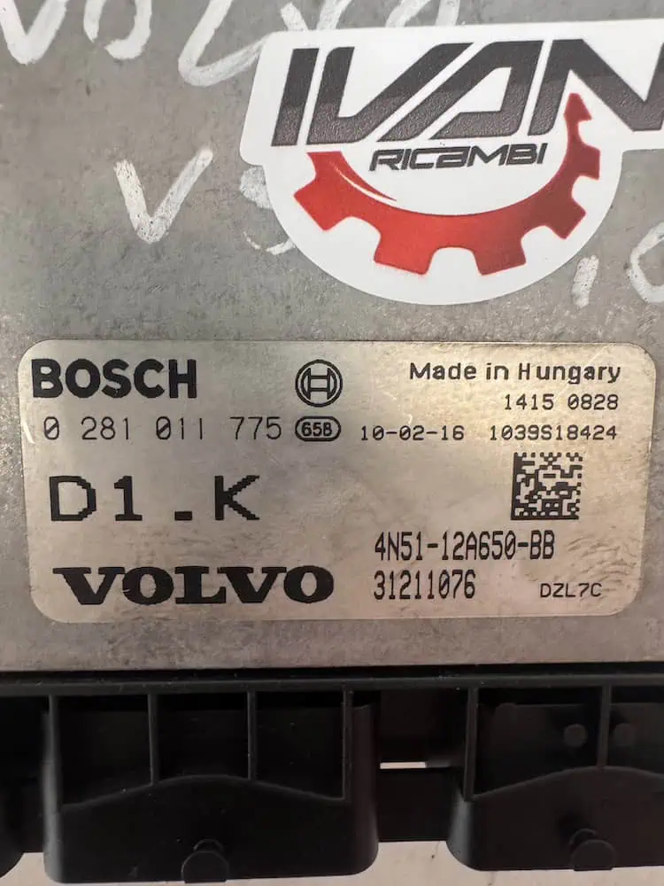 Centralina Motore Volvo V50 1.6 D (80kw) - 0281011775