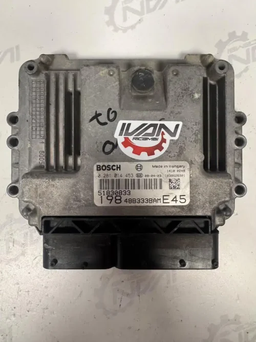 Centralina Motore Fiat Bravo 1.6 MJT (77kw) - 0281014453