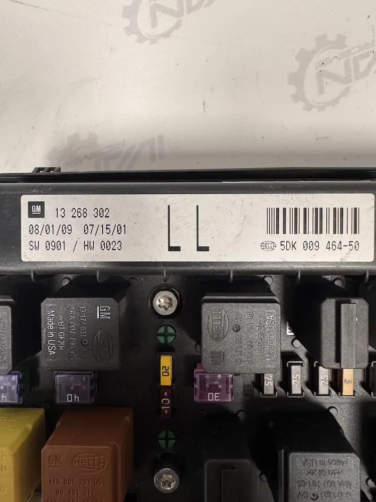 13268302-2 Centralina Body Computer Opel Astra H 1.7 CDTi (74kw) - 13268302