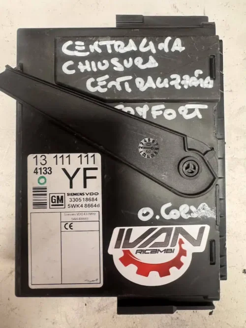 Centralina Comfort Opel Meriva A 1.7 CDTI - 330518684
