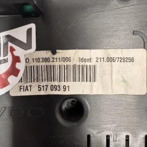 51709391-2 Quadro Strumenti Lancia Ypsilon 1.3 16V MJT (51kw) - 51709391