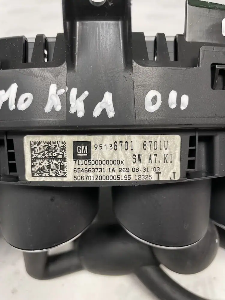 Quadro Strumenti Opel Mokka 1.7 CDTi 4x4 (96kw) - 95136701