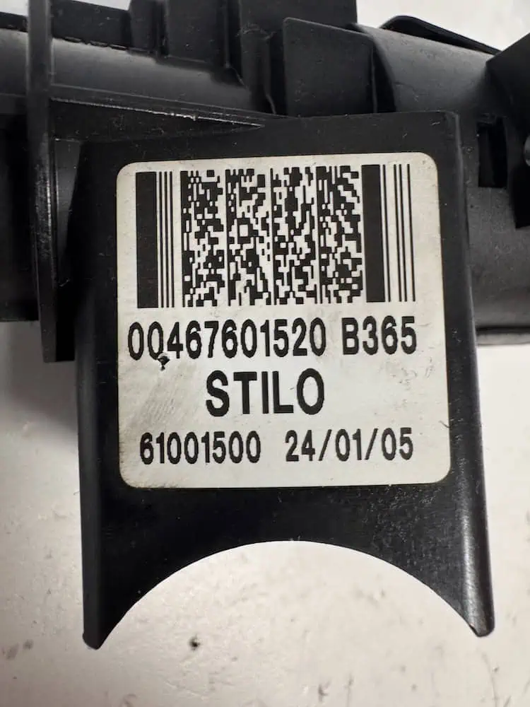 Blocchetto Accensione Lancia Ypsilon 1.3 Benzina (44kw) - 00467601520