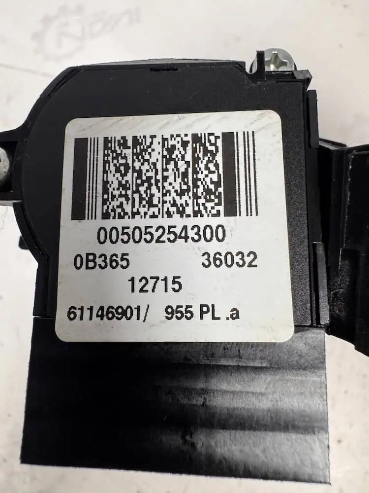 Blocchetto Accensione Fiat 500L 1.4 Benzina (70kw) - 00505254300