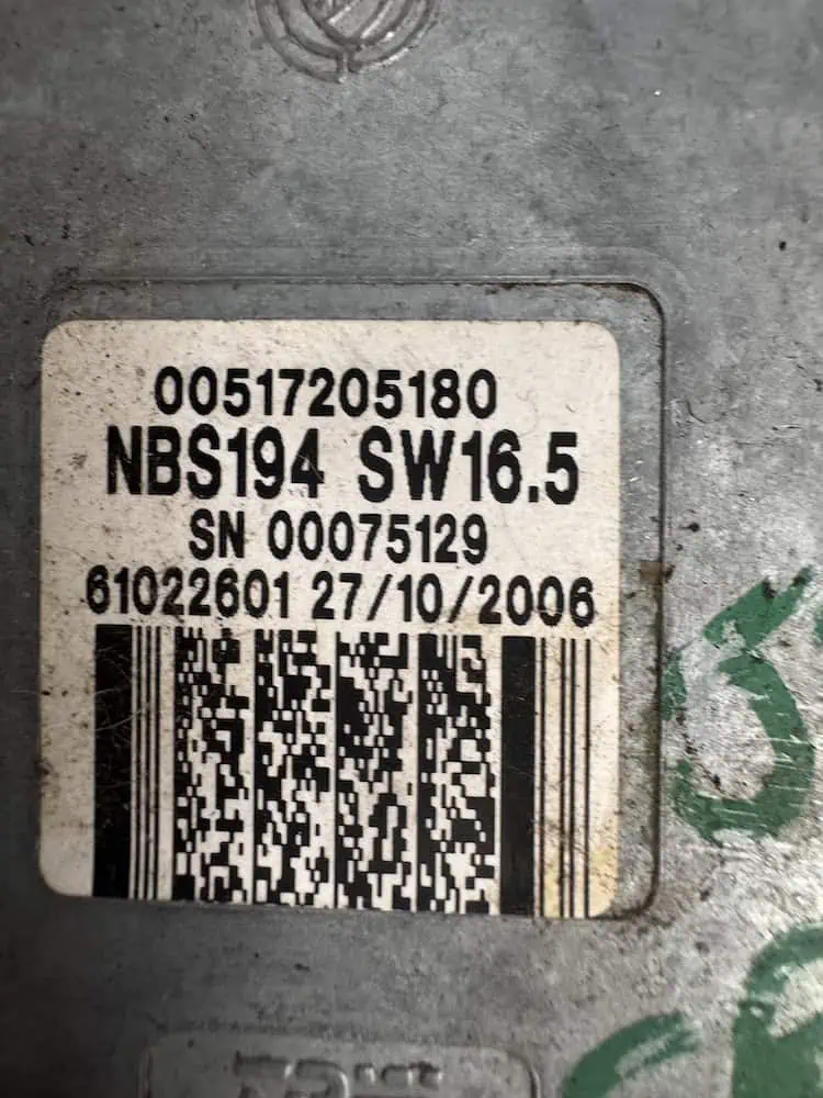 00517205180-2 Centralina Scatola Sterzo Fiat Croma 1.9 MTJ - 00517205180