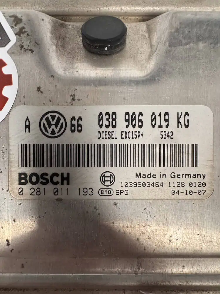 Centralina Motore Seat Leon 1.9 TDI (110kw) - 0281011193