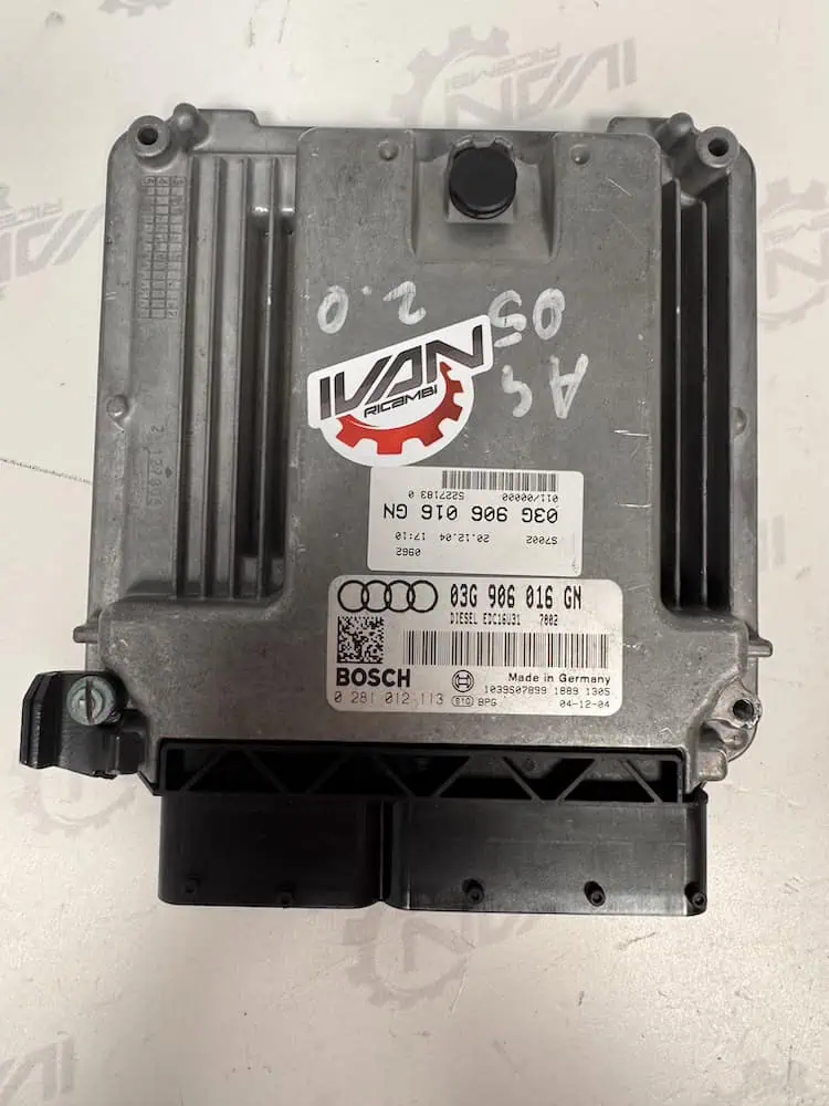 Centralina Motore Audi A4 2.0 TDI (103kw) - 0281012113