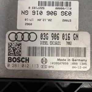 Centralina Motore Audi A4 2.0 TDI (103kw) - 0281012113