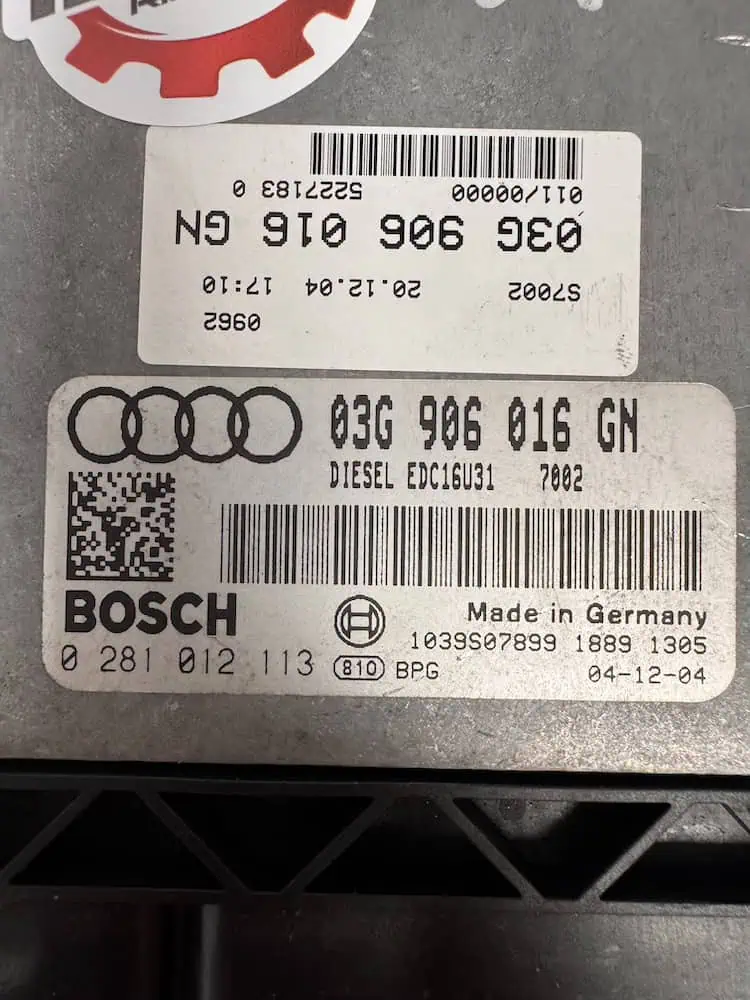 Centralina Motore Audi A4 2.0 TDI (103kw) - 0281012113