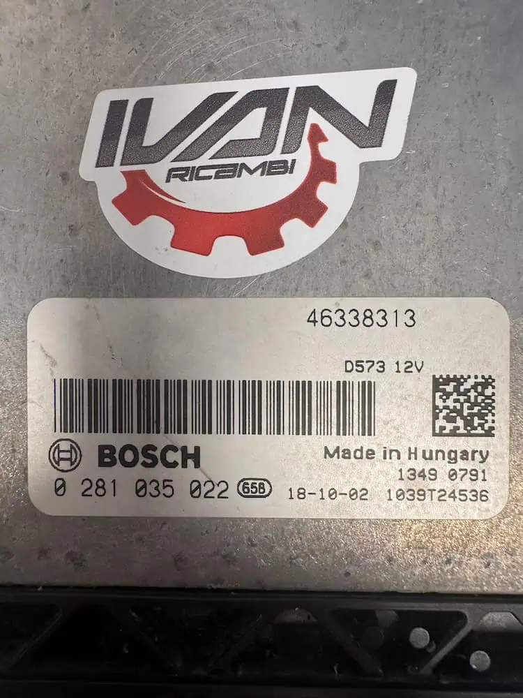 Centralina Motore Jeep Renegade 1.6 MJT (77kw) - 0281035022