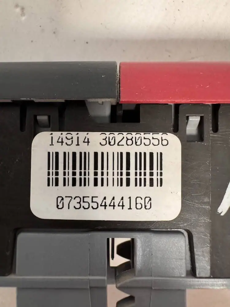 07355444160-2 Interruttore Pulsante Fari Fiat Panda 3° Serie - 07355444160