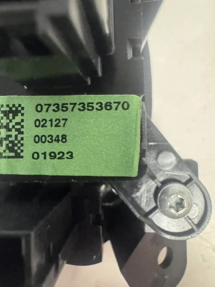 07357353670-2 Leva Pulsante Elettrico Freno a Mano Jeep Renegade - 07357353670