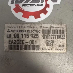 09115125-2 Centralina Servosterzo Opel Corsa 1.0 Benzina (43kw) - 09115125