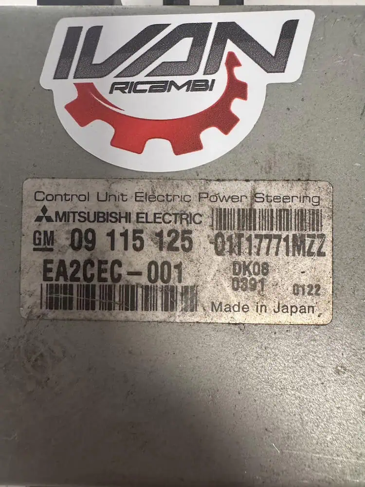 09115125-2 Centralina Servosterzo Opel Corsa 1.0 Benzina (43kw) - 09115125
