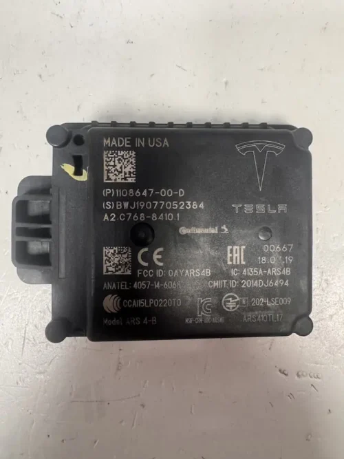 Sensore Radar Anticollisione Tesla Model 3 - 110864700D